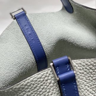 Replica Hermes Picotin Lock 18 Two Tone Clemence Leather Bag