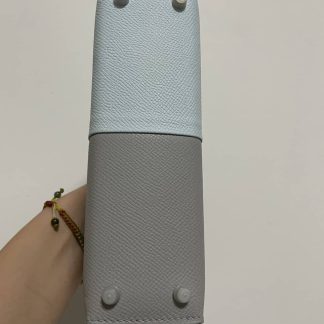 Replica Hermes Kelly Mini Sellier Epsom Leather Bicolor Bag