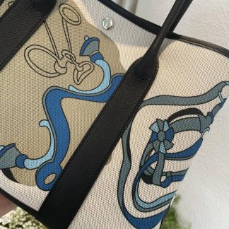 Replica Hermes Garden Party 36 Voyage Printing Tote Bag