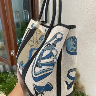 Replica Hermes Garden Party 36 Voyage Printing Tote Bag