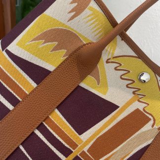 Replica Hermes Garden Party 36 Voyage Printing Tote Bag