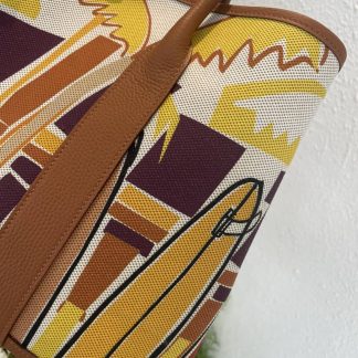 Replica Hermes Garden Party 36 Voyage Printing Tote Bag
