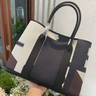 Replica Hermes Garden Party 36 Voyage Printing Tote Bag