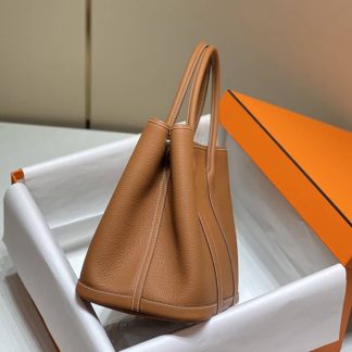 Replica Hermes Garden Party 36 Clemence Leather Bag