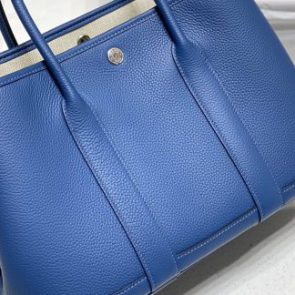 Replica Hermes Garden Party 30 Clemence Leather Bag