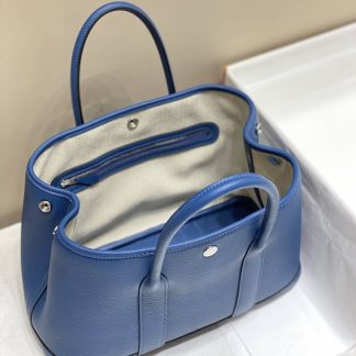 Replica Hermes Garden Party 30 Clemence Leather Bag