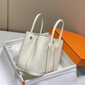 Replica Hermes Garden Party 30 Clemence Leather Bag
