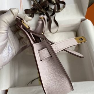 Replica Hermes Jypsiere Mini Swift Leather Bag