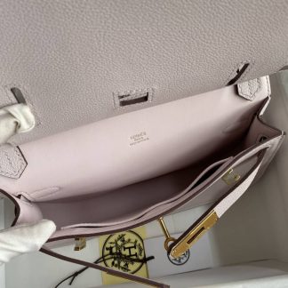 Replica Hermes Jypsiere Mini Swift Leather Bag