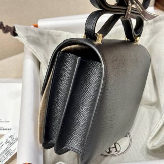 Replica Hermes Mini Constance 19 Epsom Leather Bag