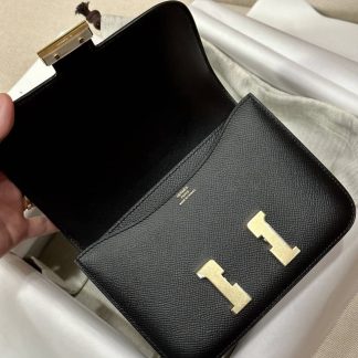 Replica Hermes Mini Constance 19 Epsom Leather Bag