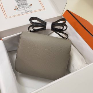 Replica Hermes Mini Constance 19 Epsom Leather Bag