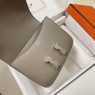 Replica Hermes Mini Constance 19 Epsom Leather Bag