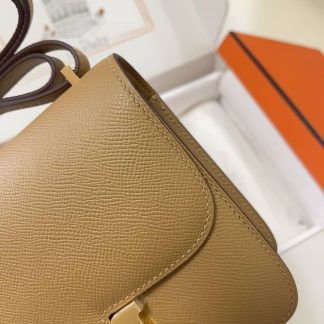Replica Hermes Mini Constance 19 Epsom Leather Bag