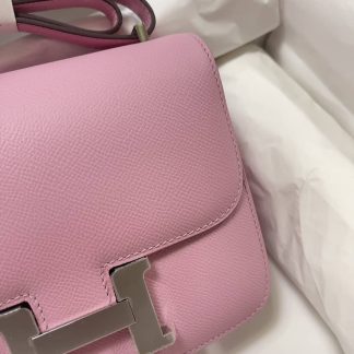Replica Hermes Mini Constance 19 Epsom Leather Bag