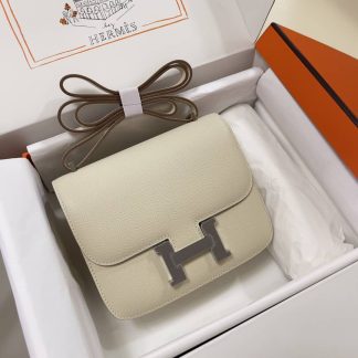 Replica Hermes Mini Constance 19 Epsom Leather Bag
