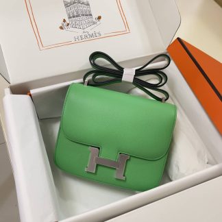Replica Hermes Mini Constance 19 Epsom Leather Bag