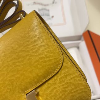 Replica Hermes Mini Constance 19 Epsom Leather Bag