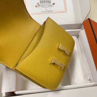 Replica Hermes Mini Constance 19 Epsom Leather Bag