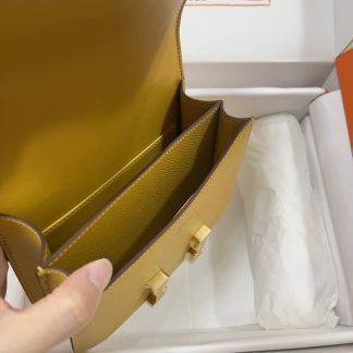 Replica Hermes Mini Constance 19 Epsom Leather Bag