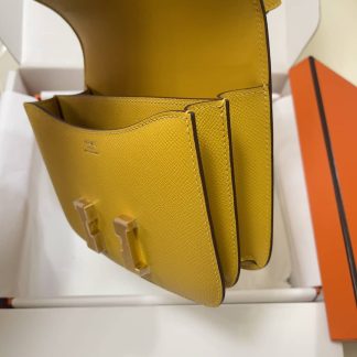 Replica Hermes Mini Constance 19 Epsom Leather Bag