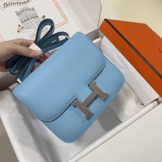 Replica Hermes Mini Constance 19 Epsom Leather Bag