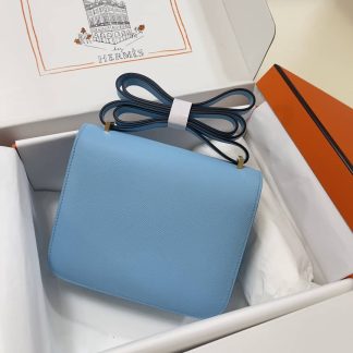 Replica Hermes Mini Constance 19 Epsom Leather Bag