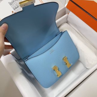 Replica Hermes Mini Constance 19 Epsom Leather Bag