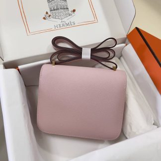 Replica Hermes Mini Constance 19 Epsom Leather Bag