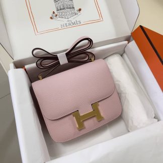 Replica Hermes Mini Constance 19 Epsom Leather Bag