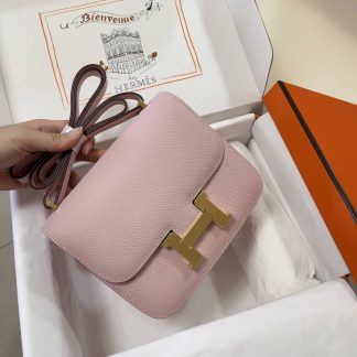 Replica Hermes Mini Constance 19 Epsom Leather Bag
