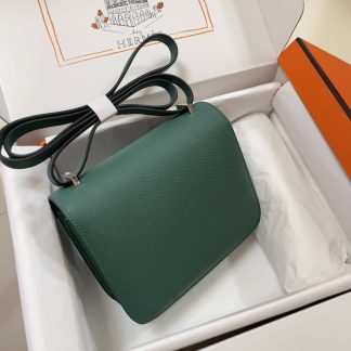 Replica Hermes Mini Constance 19 Epsom Leather Bag