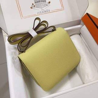 Replica Hermes Mini Constance 19 Epsom Leather Bag