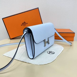 Replica Hermes WOC Epsom Leather Constance To Go Wallet On Chain