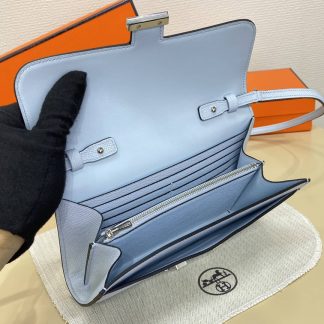 Replica Hermes WOC Epsom Leather Constance To Go Wallet On Chain