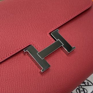 Replica Hermes WOC Epsom Leather Constance To Go Wallet On Chain