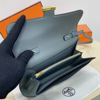 Replica Hermes WOC Epsom Leather Constance To Go Wallet On Chain