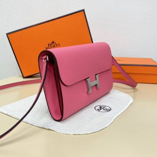 Replica Hermes WOC Epsom Leather Constance To Go Wallet On Chain