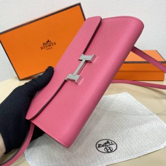 Replica Hermes WOC Epsom Leather Constance To Go Wallet On Chain