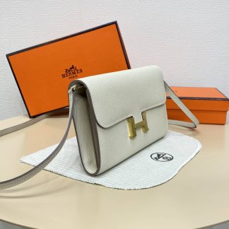 Replica Hermes WOC Epsom Leather Constance To Go Wallet On Chain