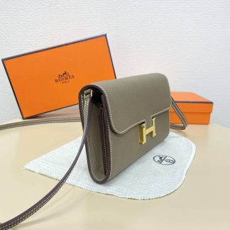 Replica Hermes WOC Epsom Leather Constance To Go Wallet On Chain