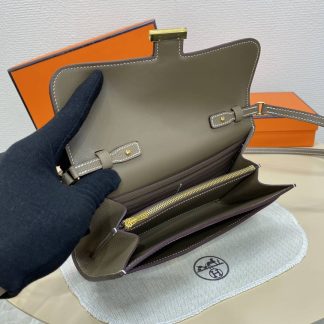 Replica Hermes WOC Epsom Leather Constance To Go Wallet On Chain