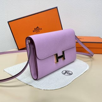 Replica Hermes WOC Epsom Leather Constance To Go Wallet On Chain
