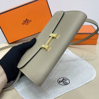 Replica Hermes WOC Epsom Leather Constance To Go Wallet On Chain