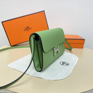 Replica Hermes WOC Epsom Leather Constance To Go Wallet On Chain