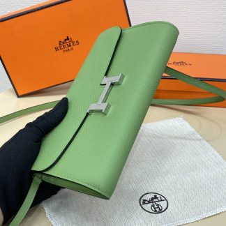 Replica Hermes WOC Epsom Leather Constance To Go Wallet On Chain