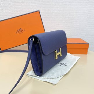 Replica Hermes WOC Epsom Leather Constance To Go Wallet On Chain