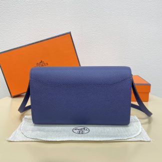 Replica Hermes WOC Epsom Leather Constance To Go Wallet On Chain