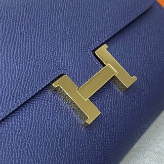 Replica Hermes WOC Epsom Leather Constance To Go Wallet On Chain