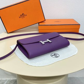 Replica Hermes WOC Epsom Leather Constance To Go Wallet On Chain